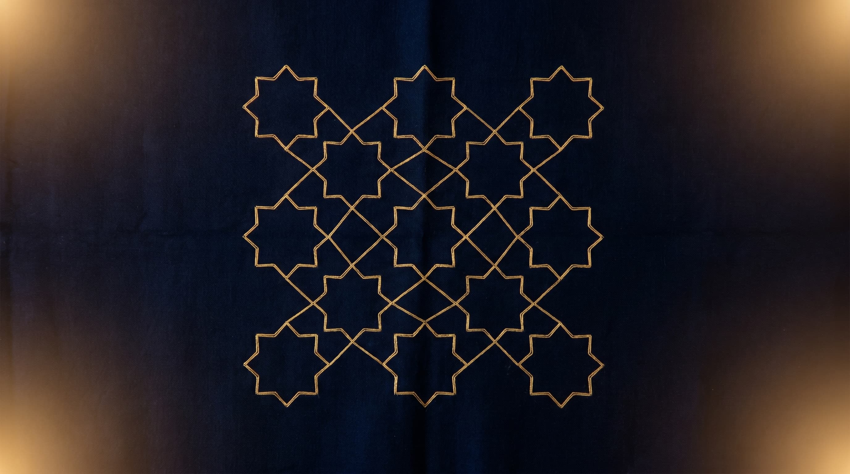 Geometrisch patroon — De Drie Niveaus van de Religie: Islam, Imaan en Ihsan